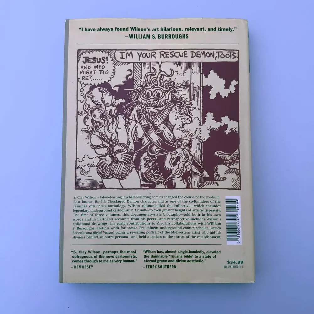 The Mythology of S. Clay Wilson Pirates in the Heartland Volume 1 Hardcover Book